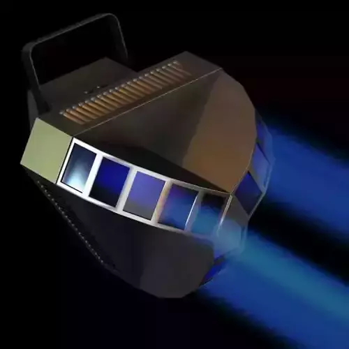 Blue Handheld Spotlight