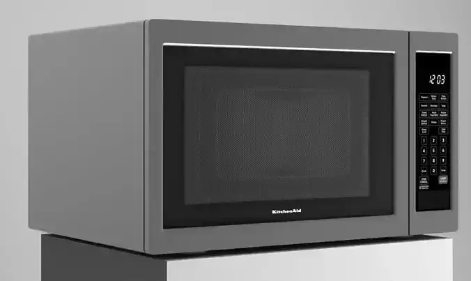 Microwave 3D model