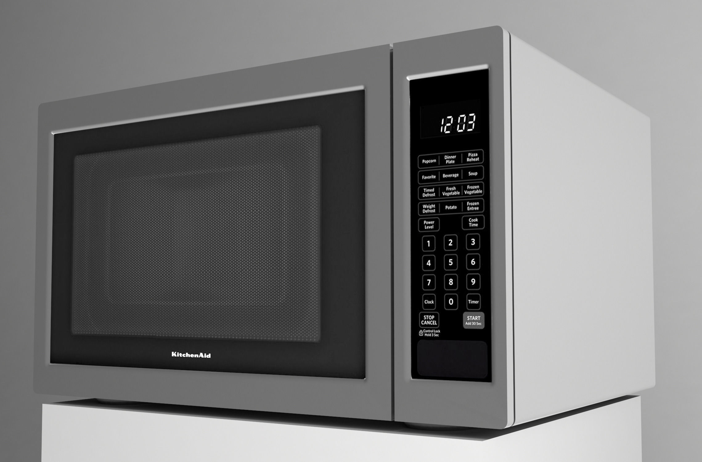 Microwave 3D model_1