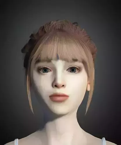 Unity Digital Human RH013 Free 3D model