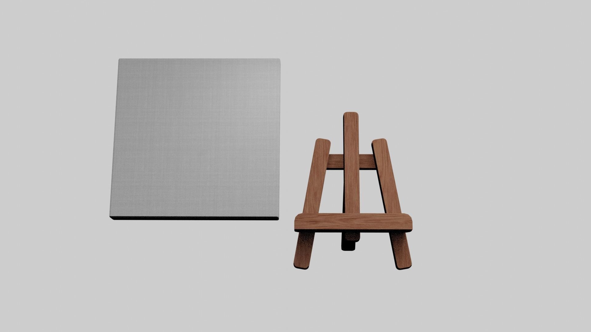 Little Frame Low-poly 3D model_2