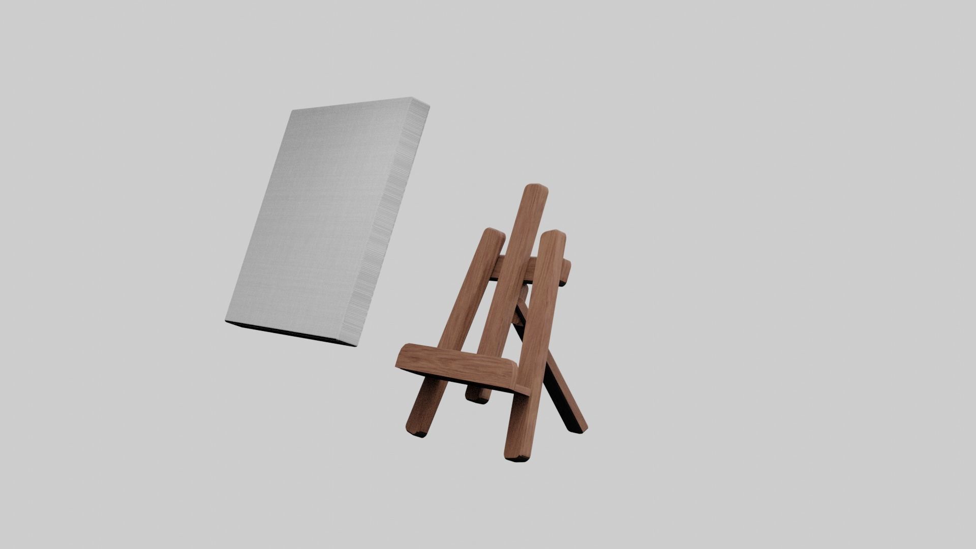 Little Frame Low-poly 3D model_3