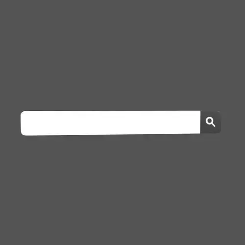 Search Bar v1 002 Low-poly 3D model