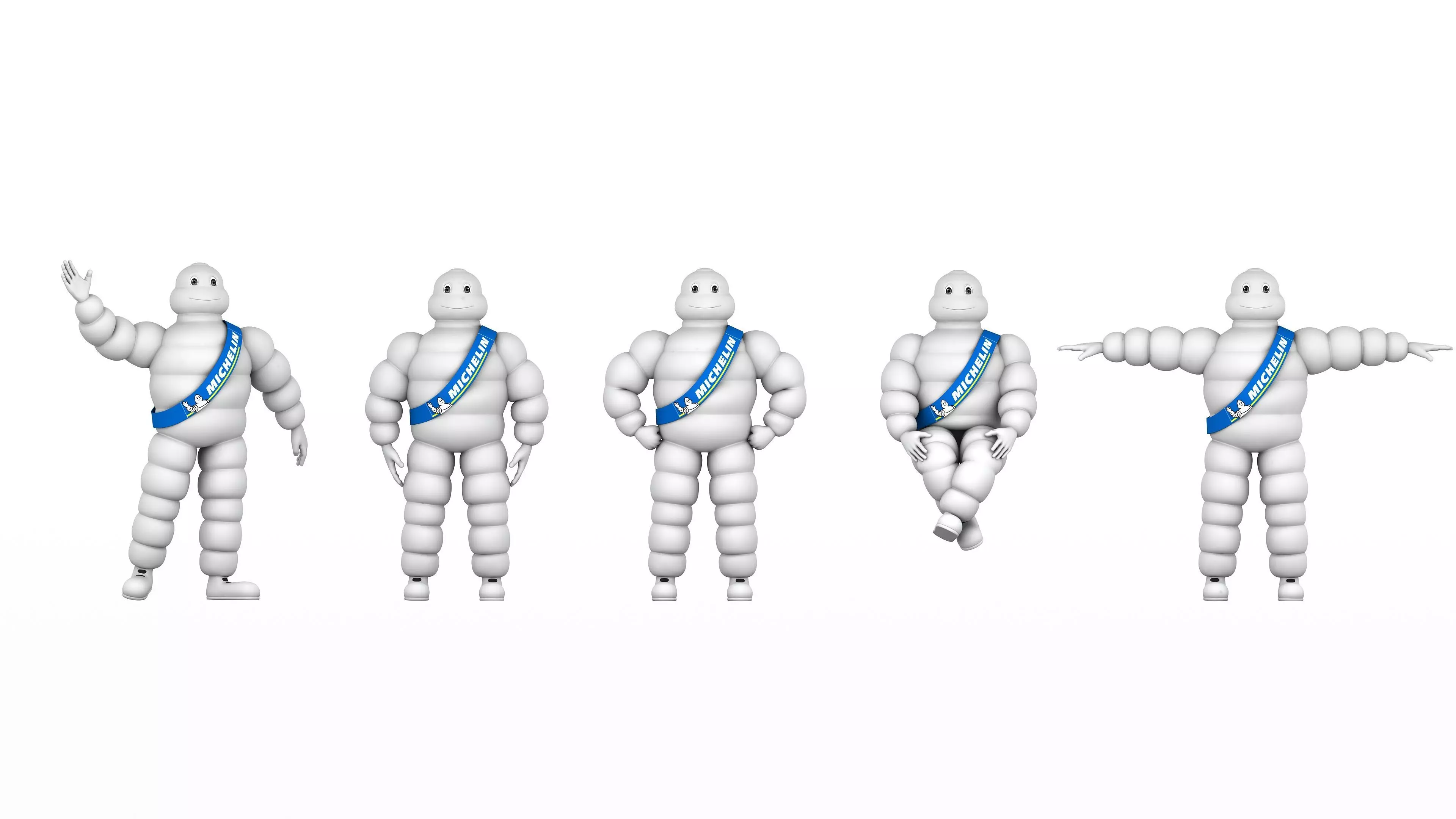 Michelin  Mascot 3D model_0