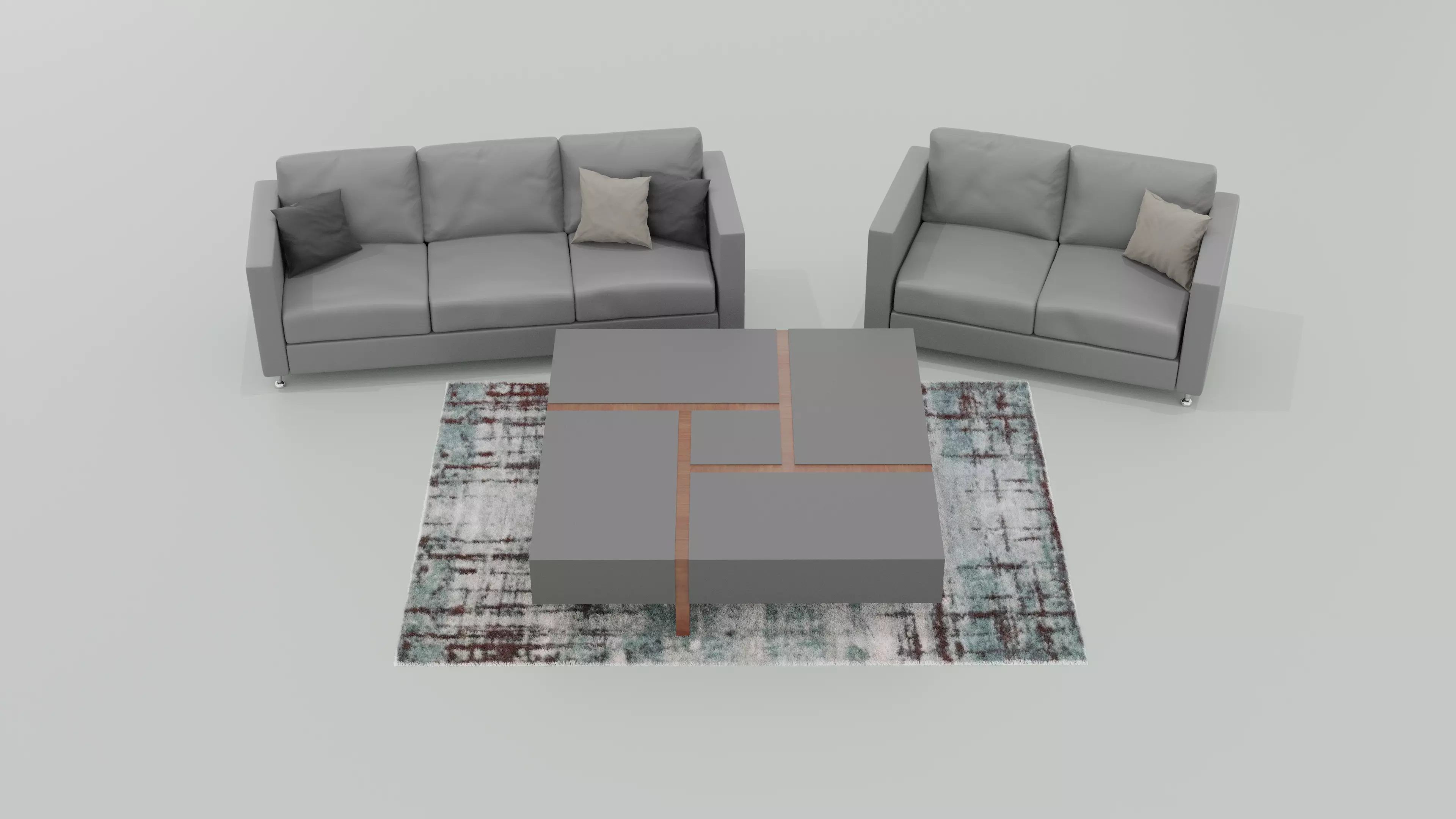 Sofa for interior designing  3D model_0