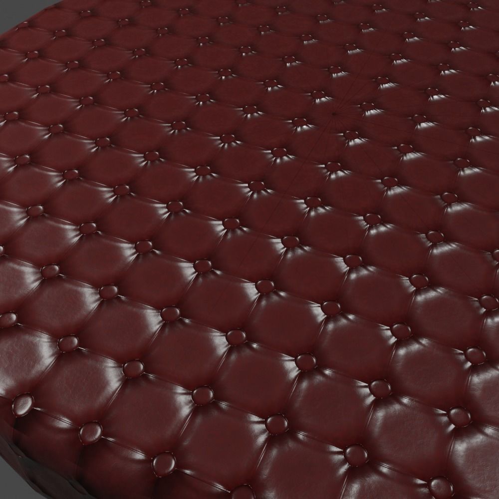 chair stool 3D model_2