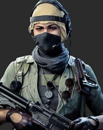 Female soldier From Call of Duty 3D print model