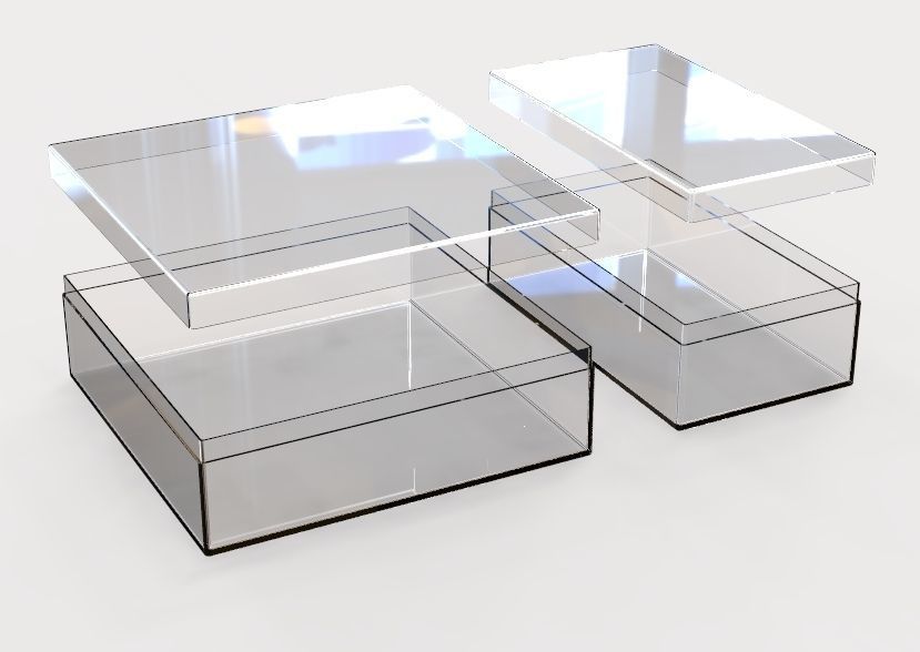 Plastic Box 3D print model_1