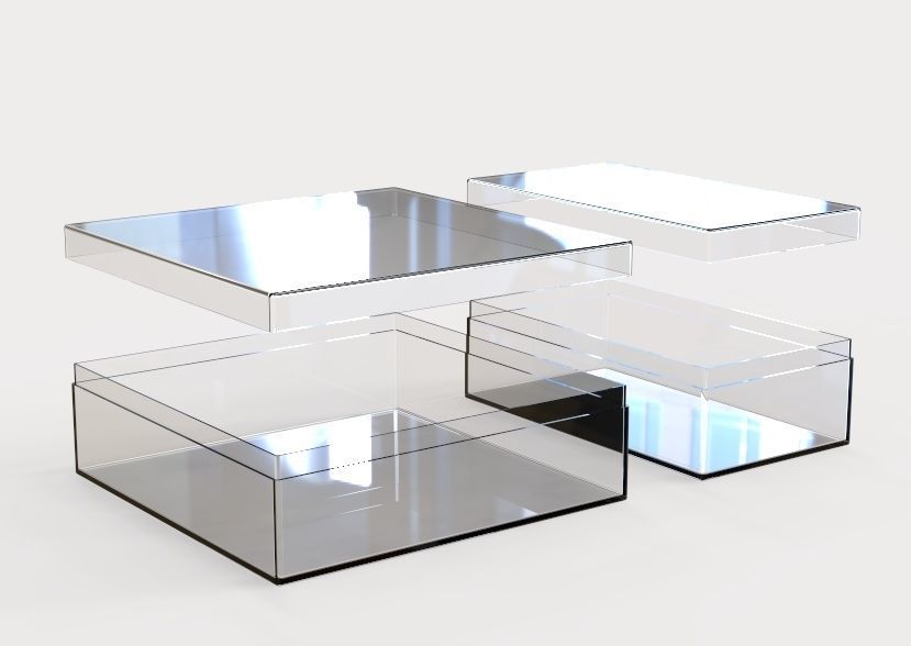 Plastic Box 3D print model_2