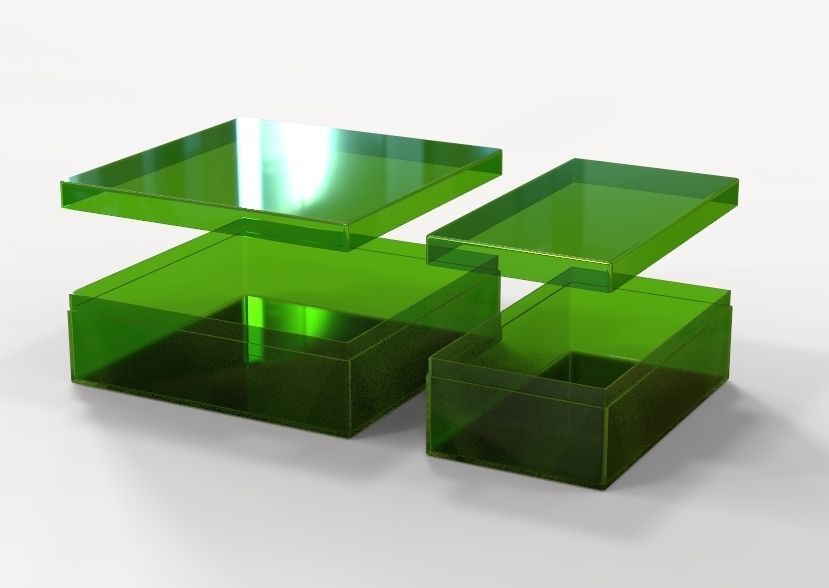 Plastic Box 3D print model_16