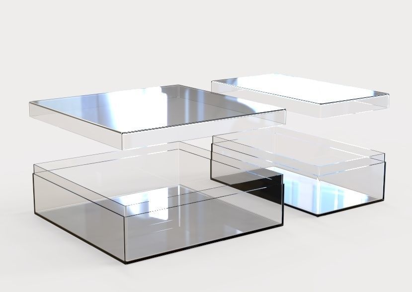 Plastic Box 3D print model_3