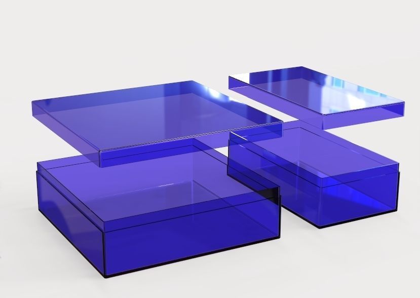 Plastic Box 3D print model_7