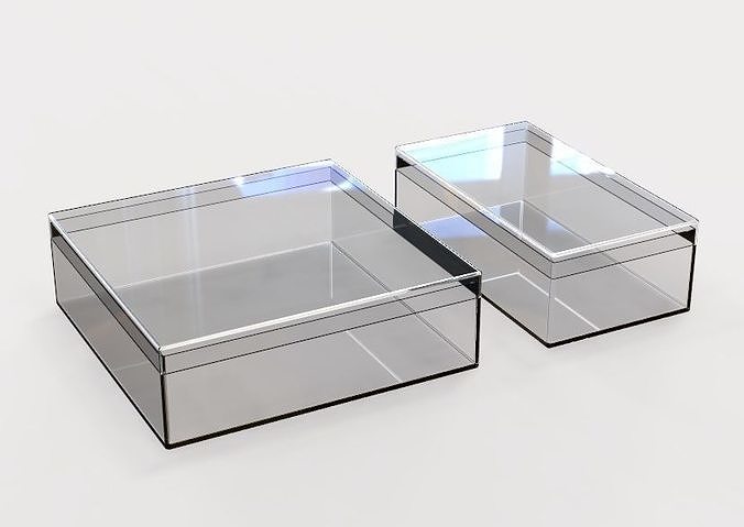 Plastic Box 3D print model