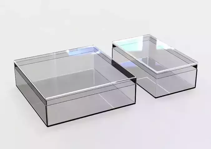 Plastic Box 3D print model Plastic Box 3D print model