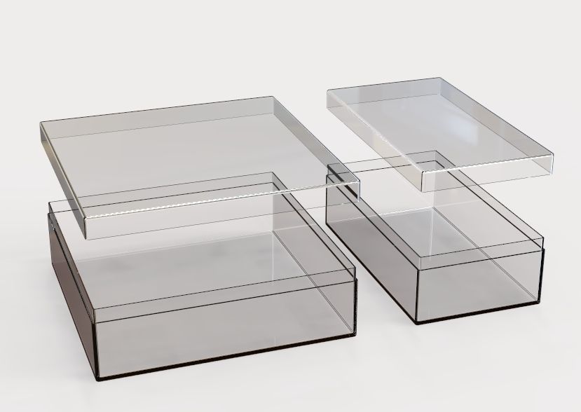 Plastic Box 3D print model_10