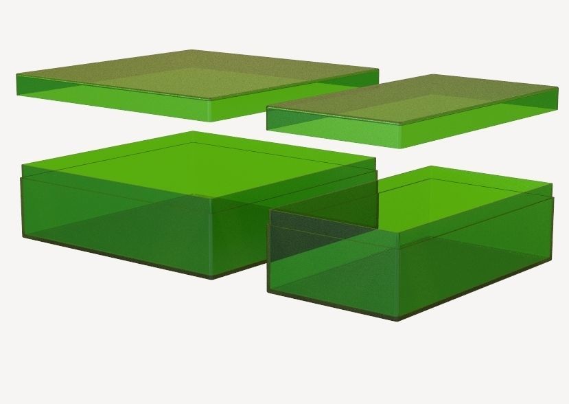 Plastic Box 3D print model_24