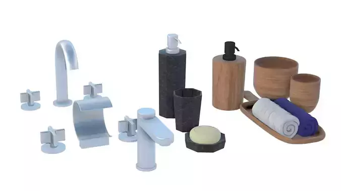 Handwash Accessoires 3D model