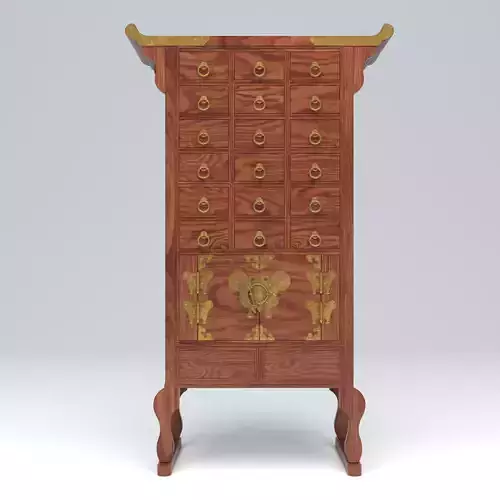 KOREAN HERB CABINET 02
