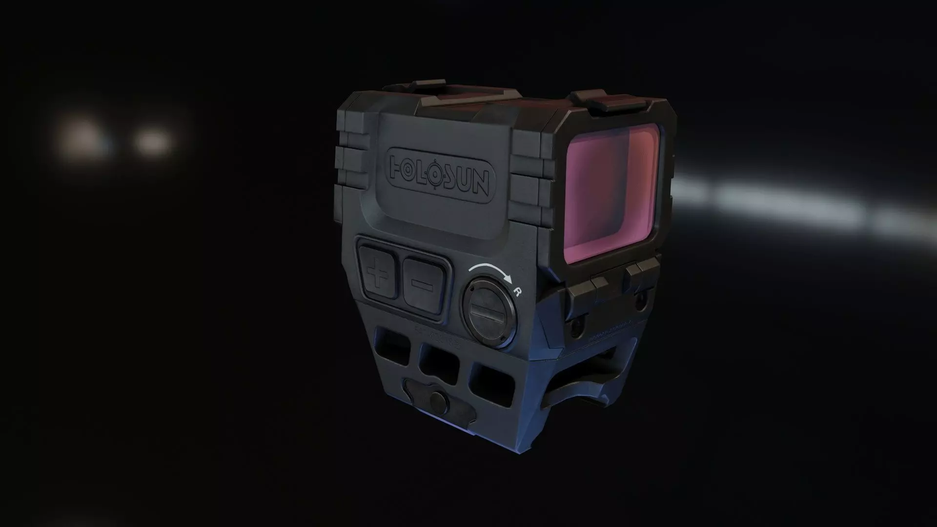 Holosun AEMS 221301 Low-poly 3D model_0