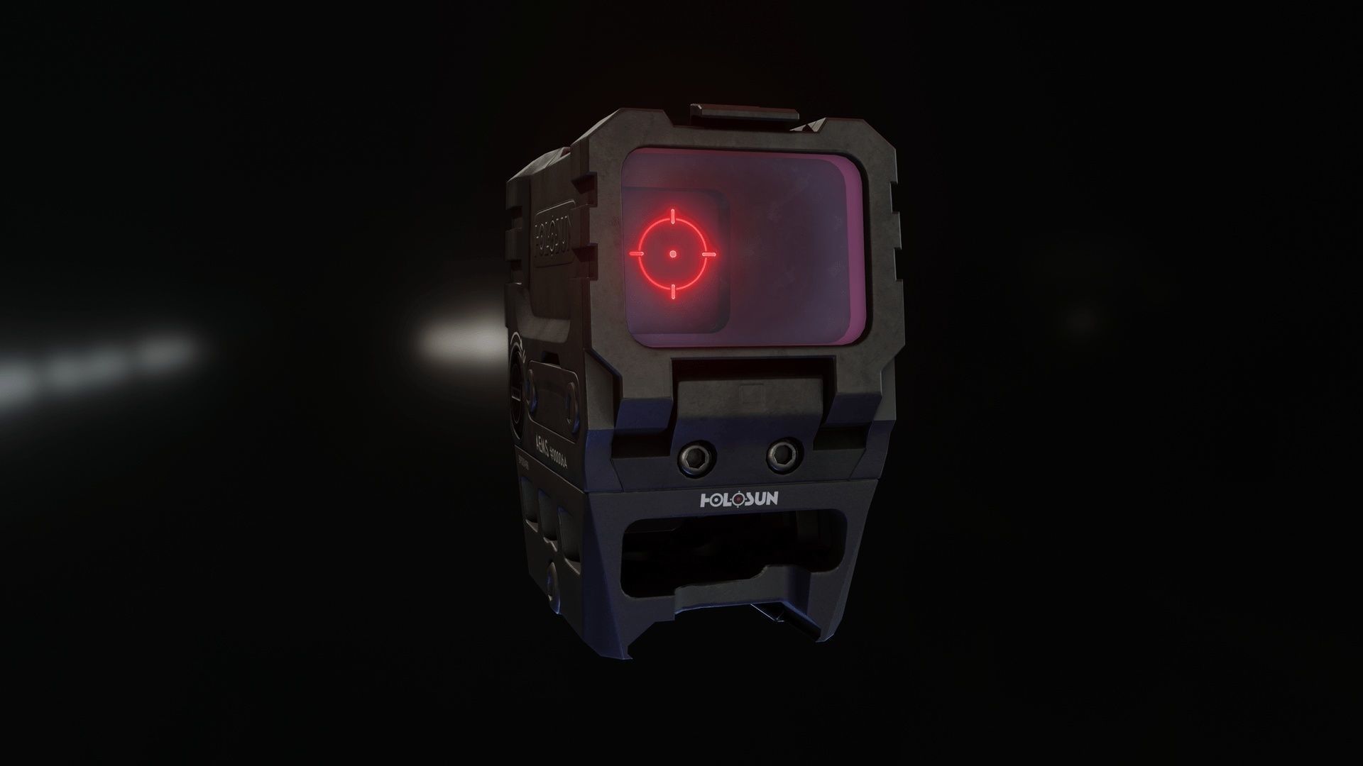 Holosun AEMS 221301 Low-poly 3D model_4