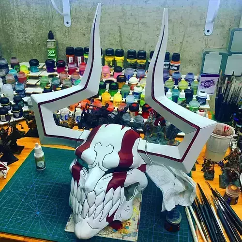 Bleach Ichigo Whole Hollow Mask