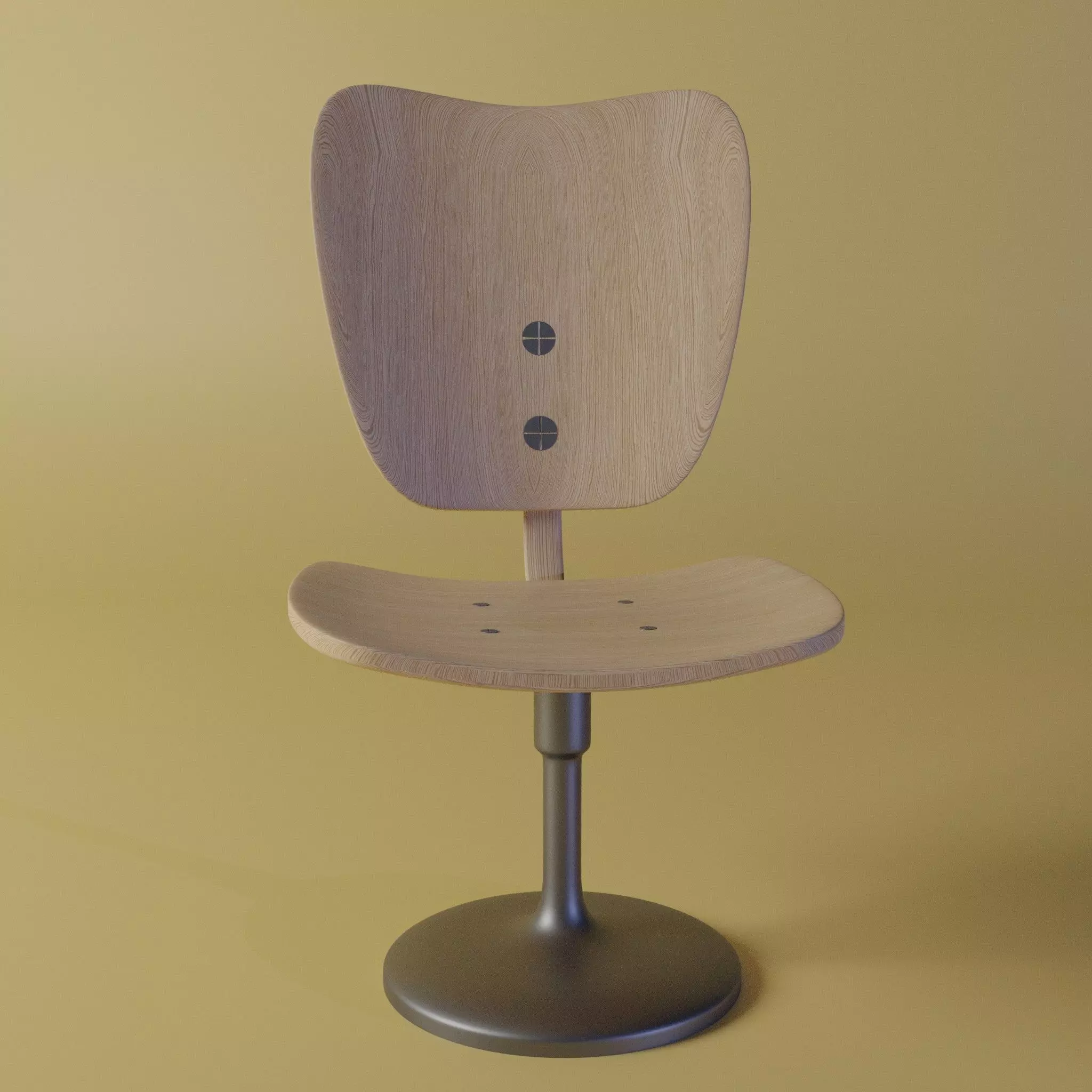 Light plane 3D model_0