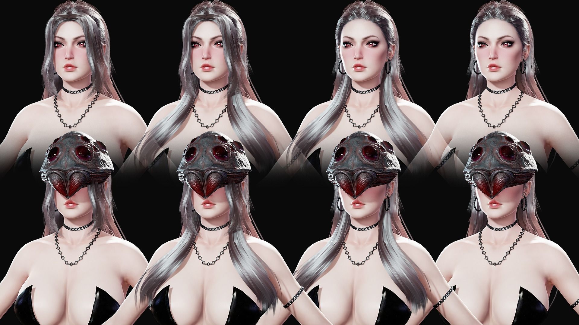 Spider Queen - Game Ready Low-poly 3D model_9