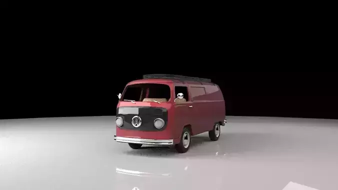 VOLKSWAGEN VAN 3D model