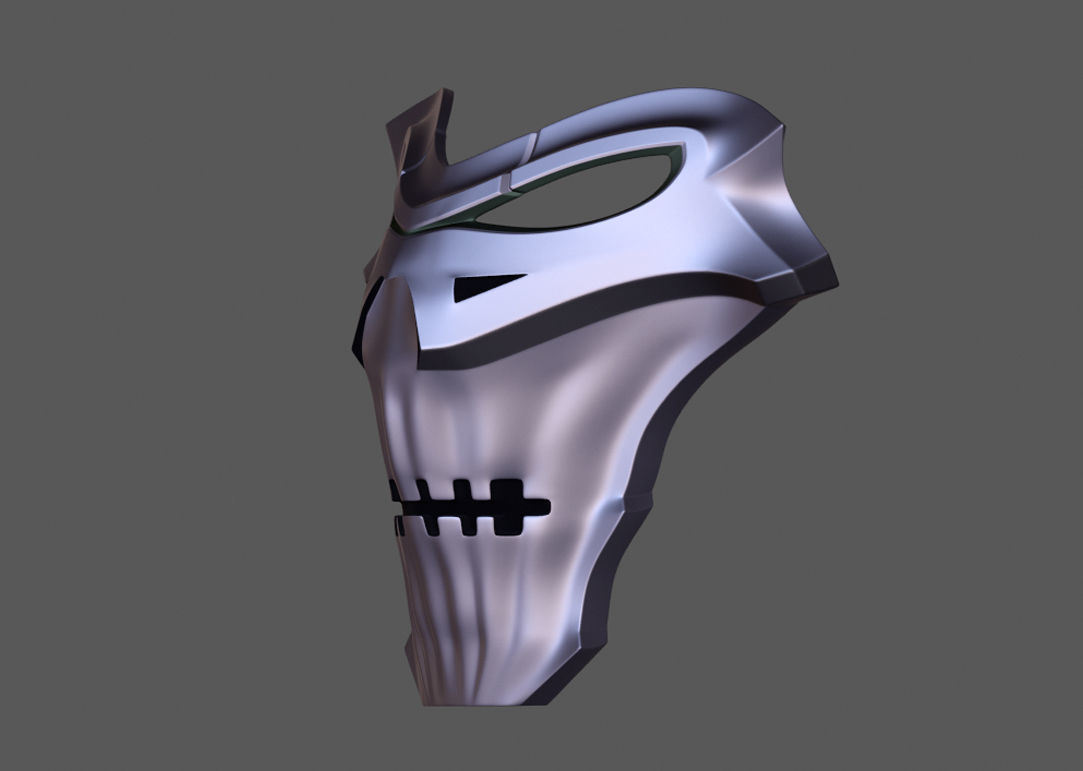 Necro Skull Mask 3D print model_5