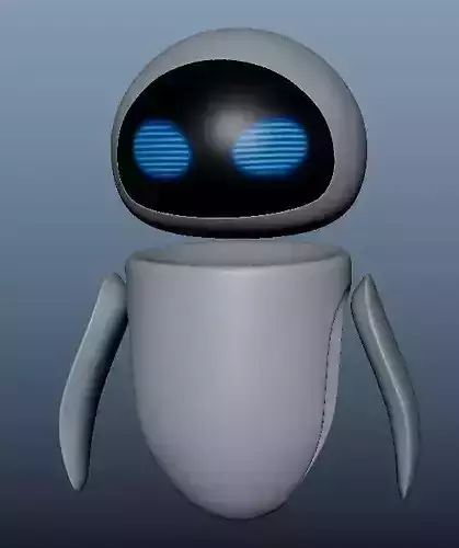 Robot Eva from the cartoon Walle