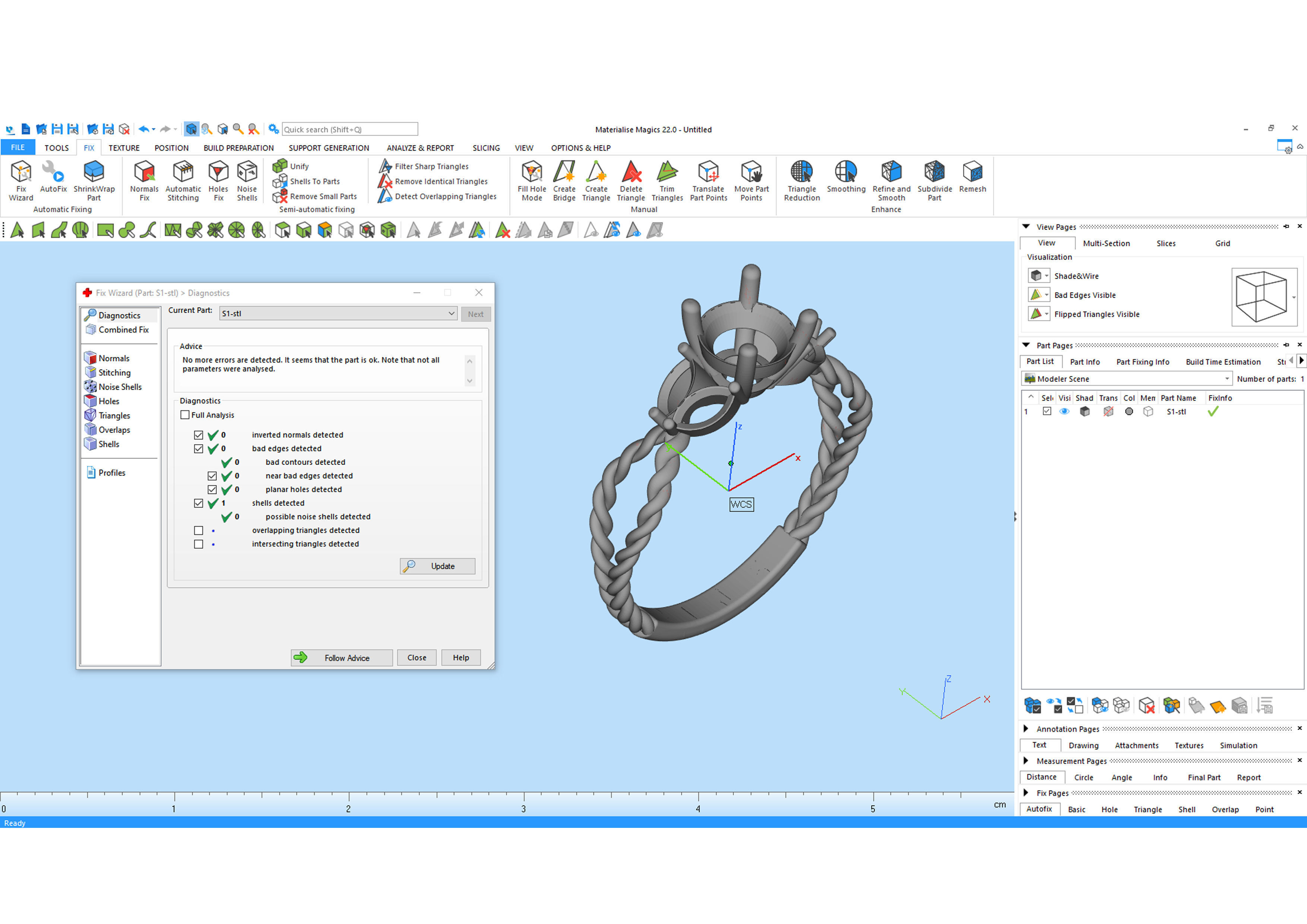Solitaire Ring 3D print model_13