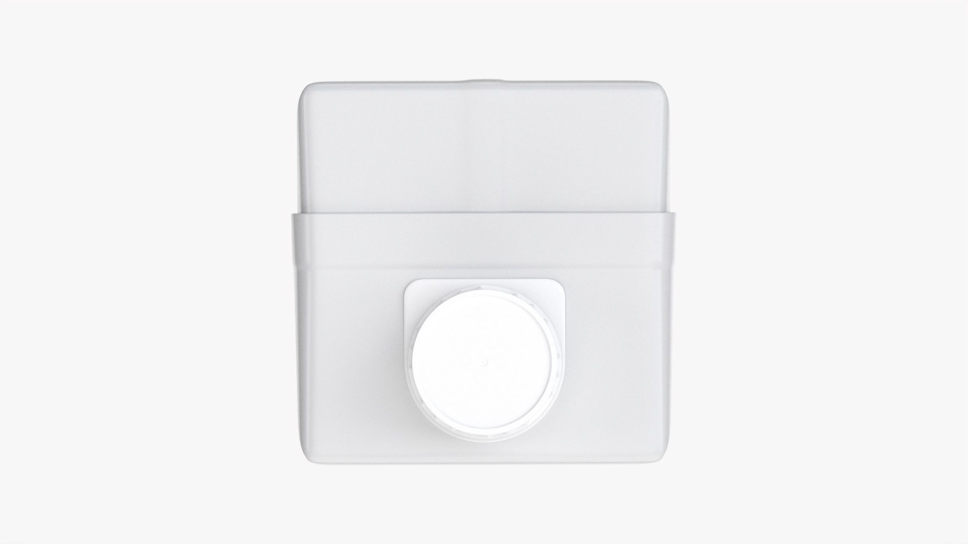 Tetra Pak juice cardboard box packaging with cap 1000ml slim 3D model_5