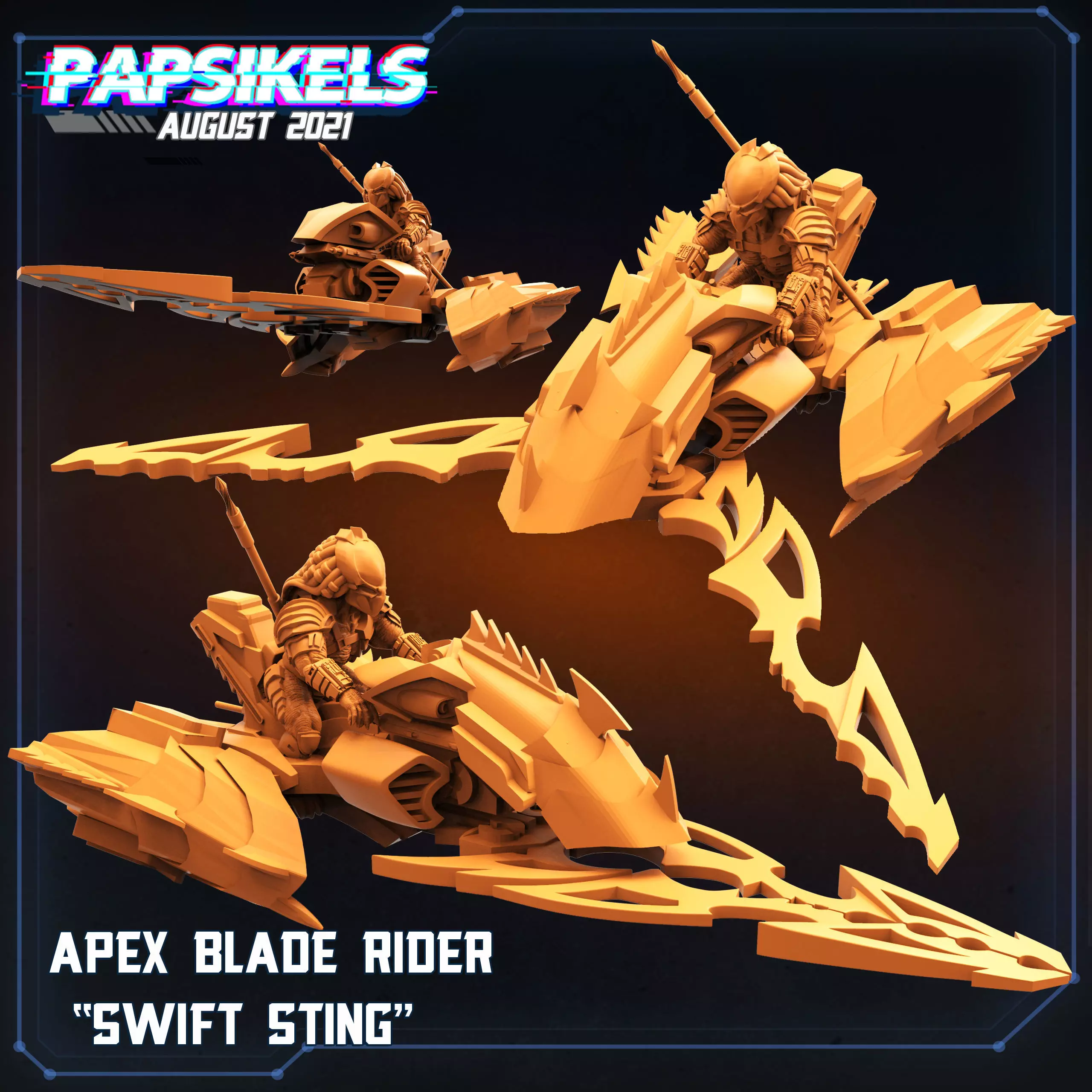 APEX BLADE RIDER SWIFT EDGE 3D print model