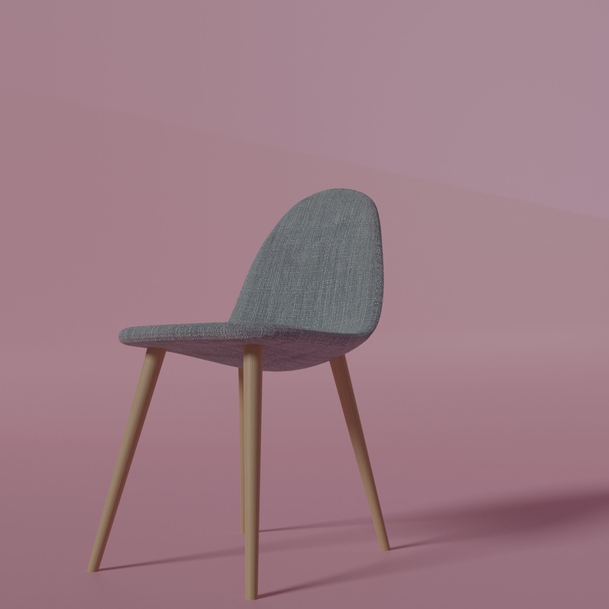Jams chair 3D model_1