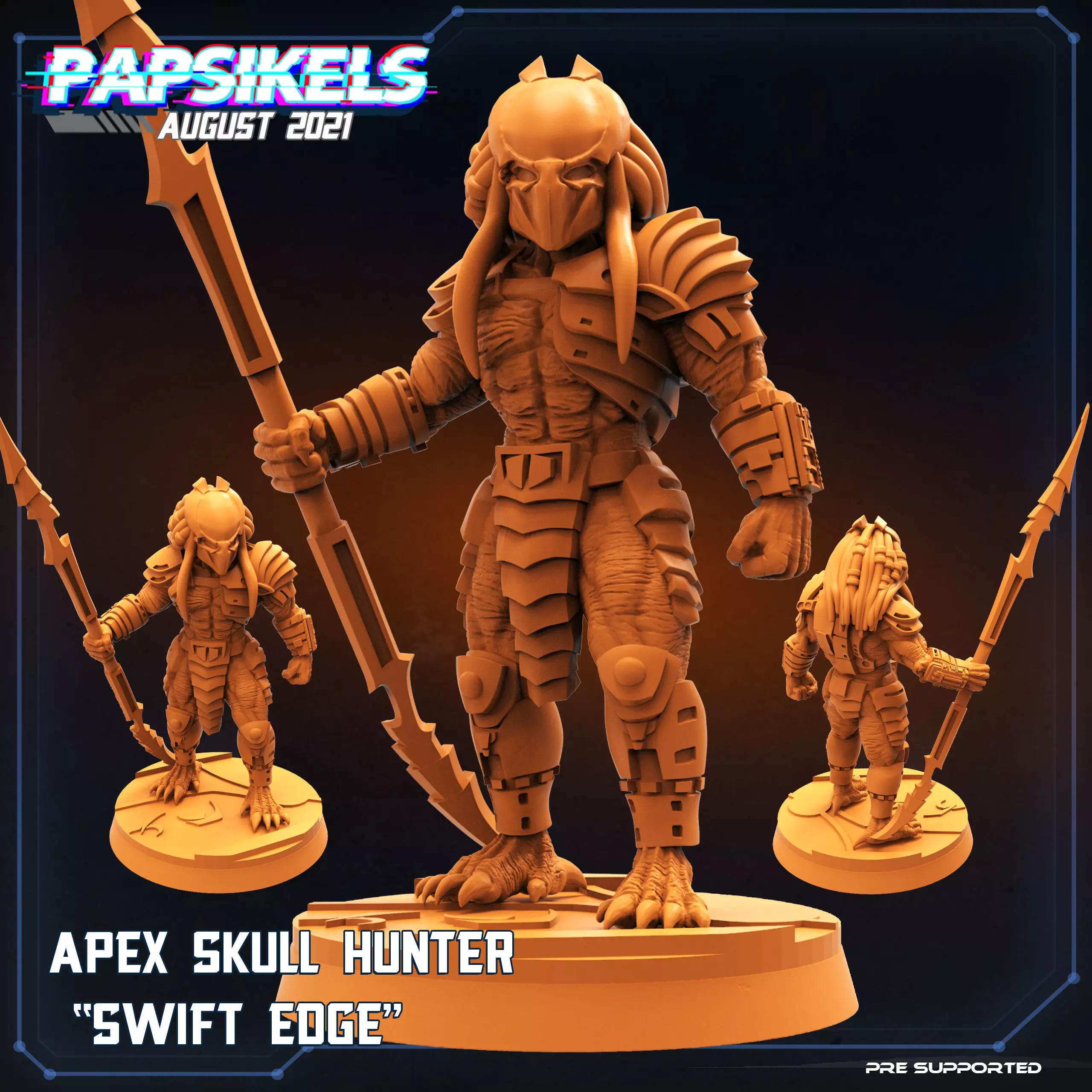 APEX SKULL HUNTER SWIFT EDGE 3D print model