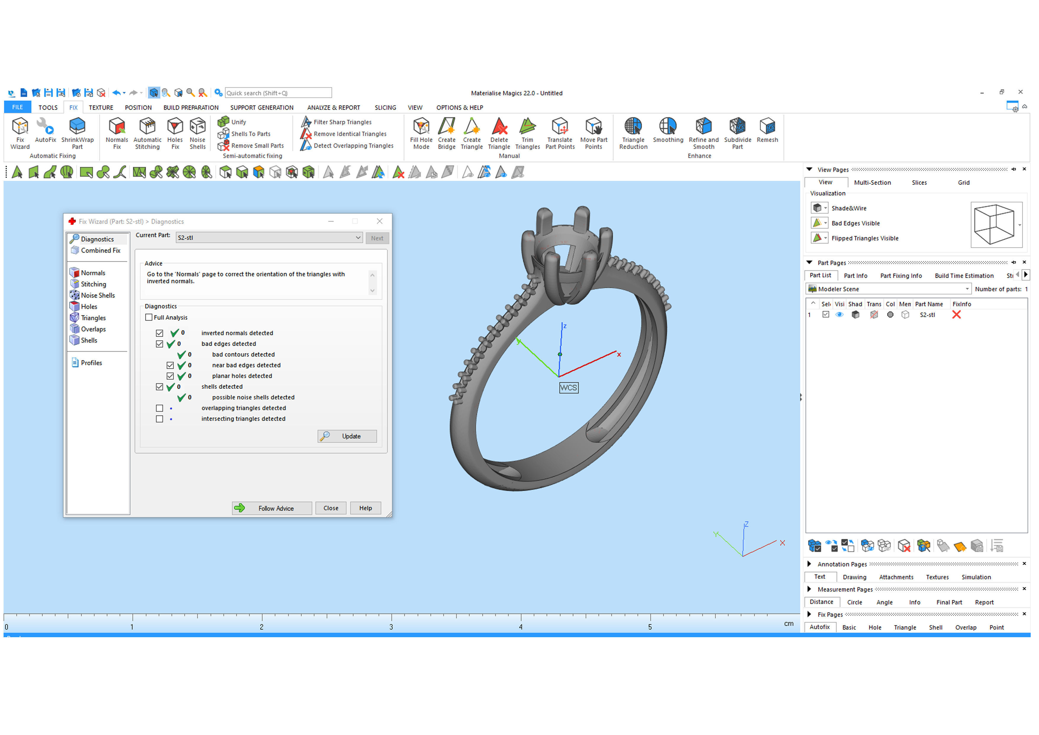 Solitaire Ring 3D print model_13