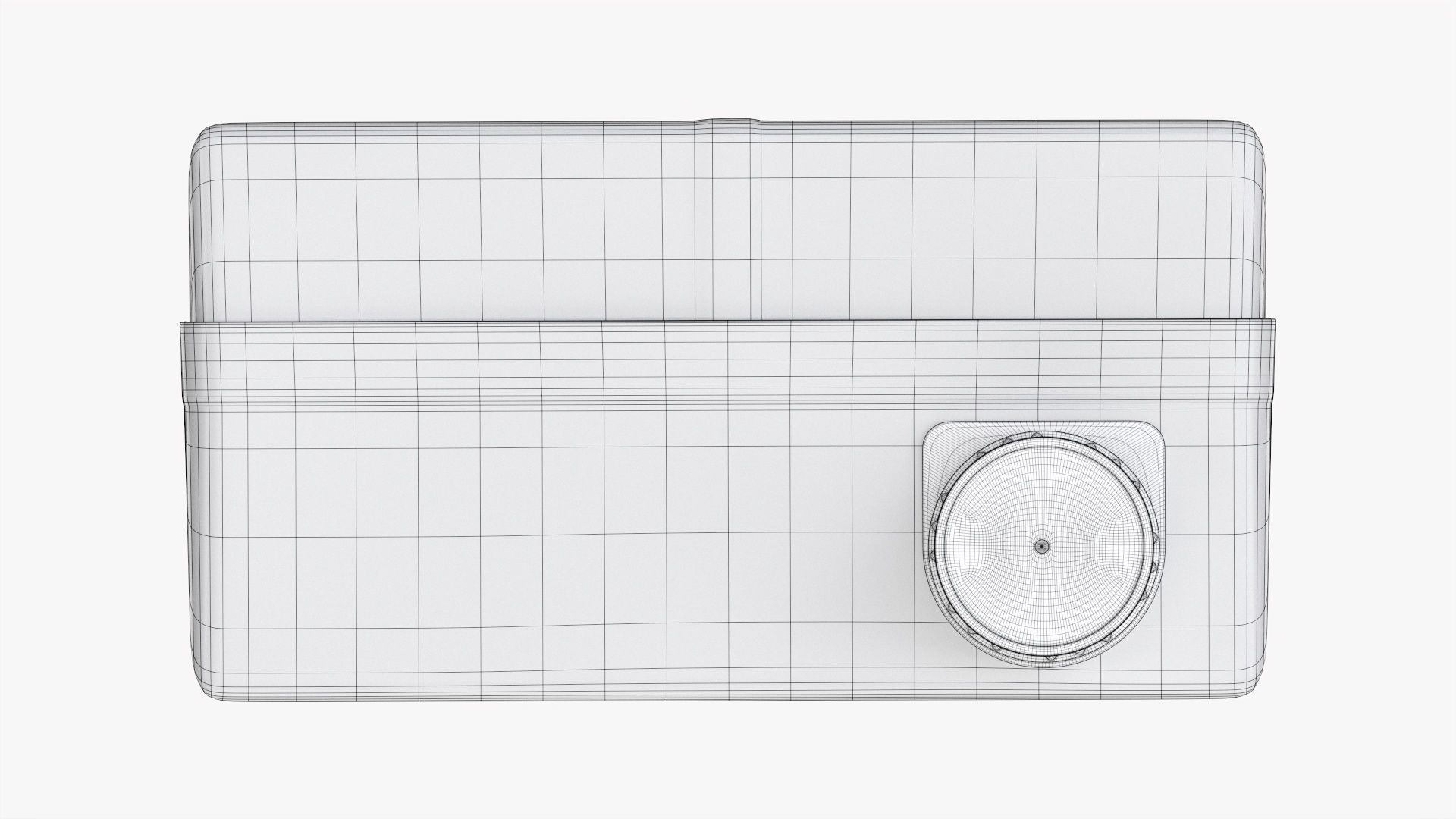 Tetra Pak juice cardboard box packaging with cap 2000ml 3D model_11