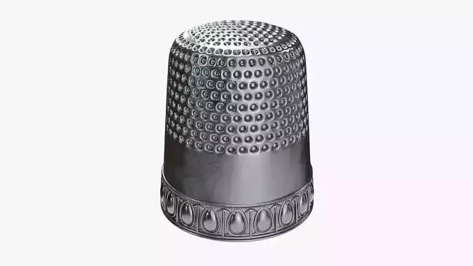 Metal vintage thimble