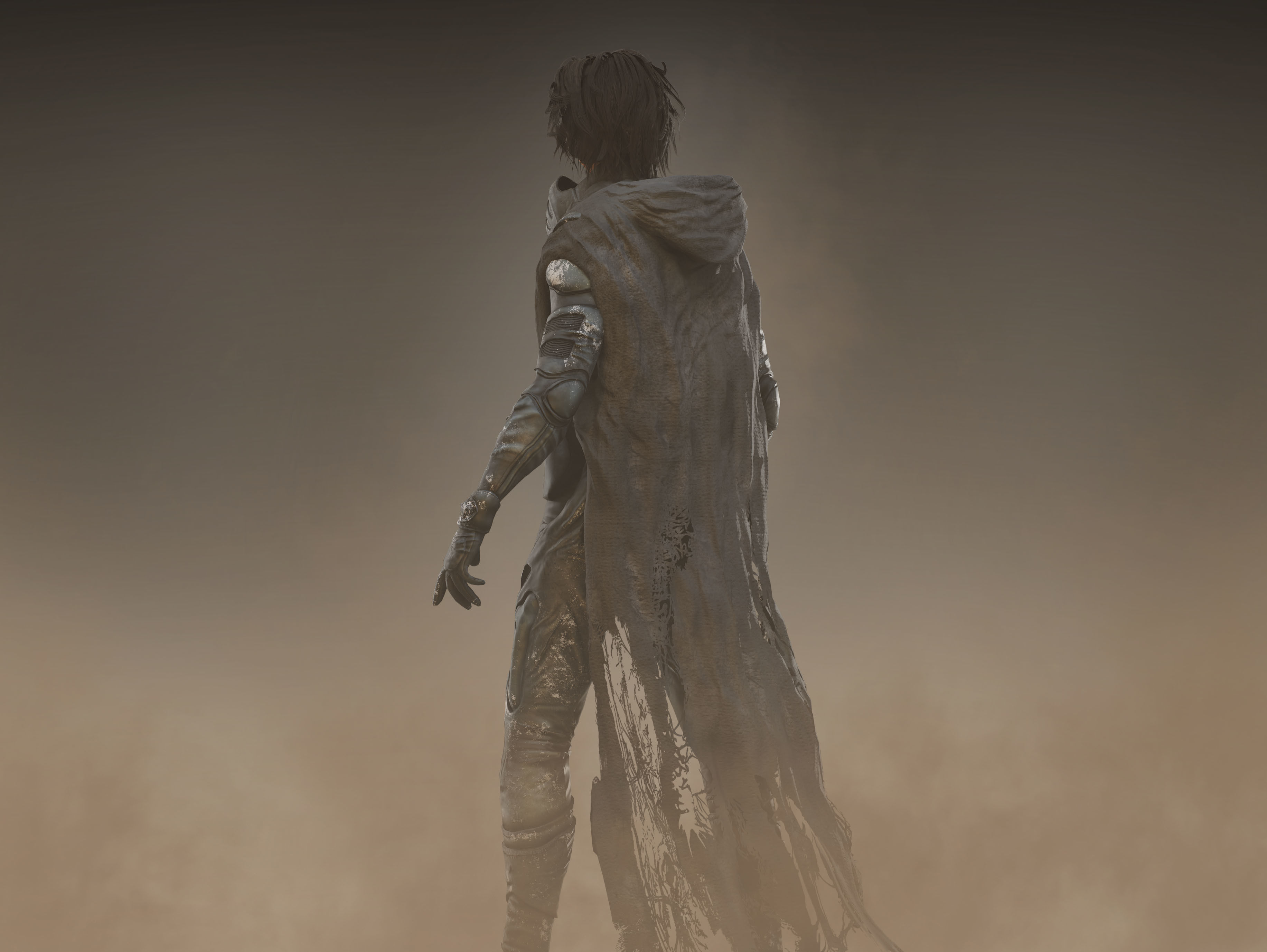 Paul Atreides Low-poly 3D model_4