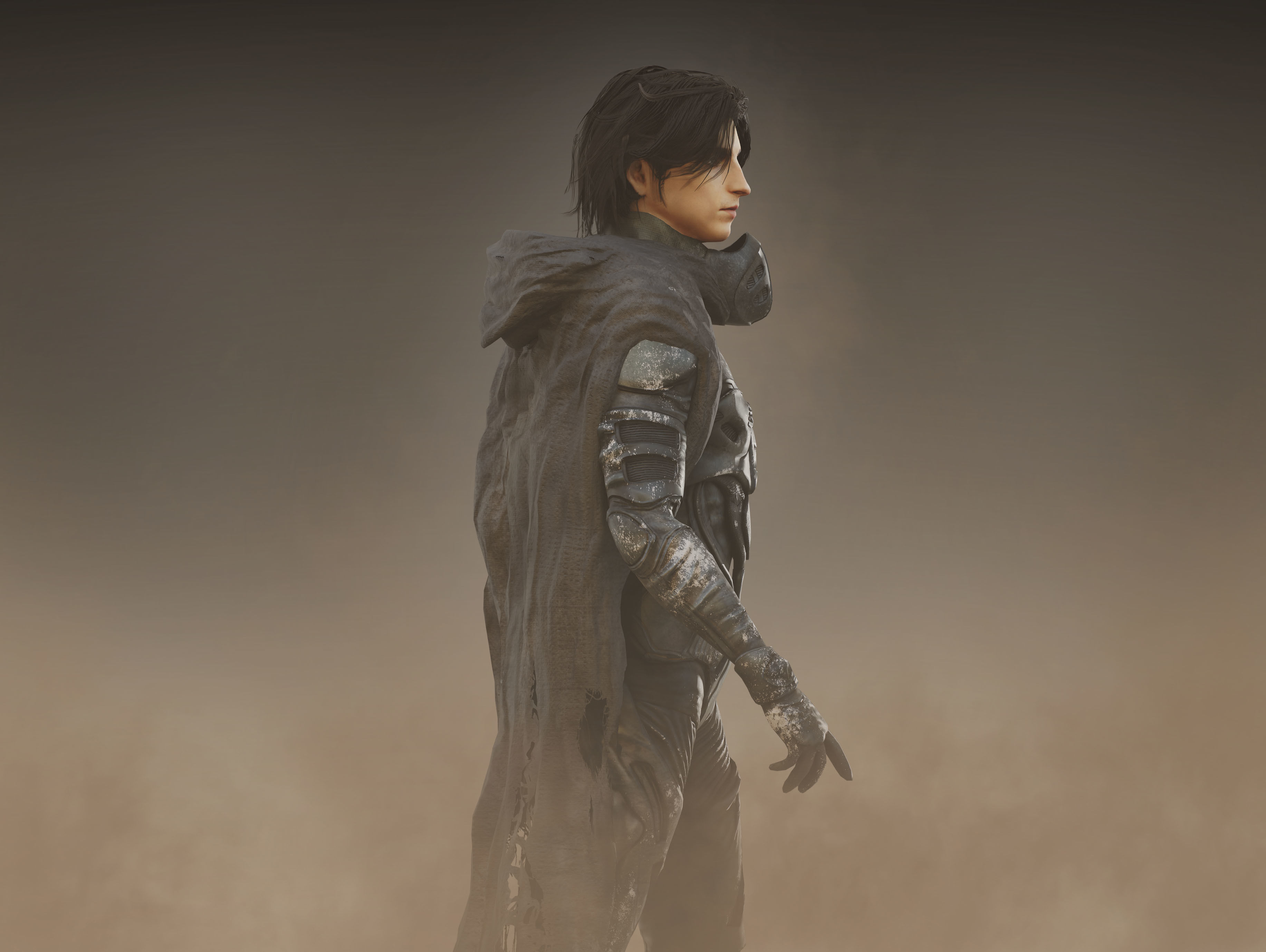 Paul Atreides Low-poly 3D model_5