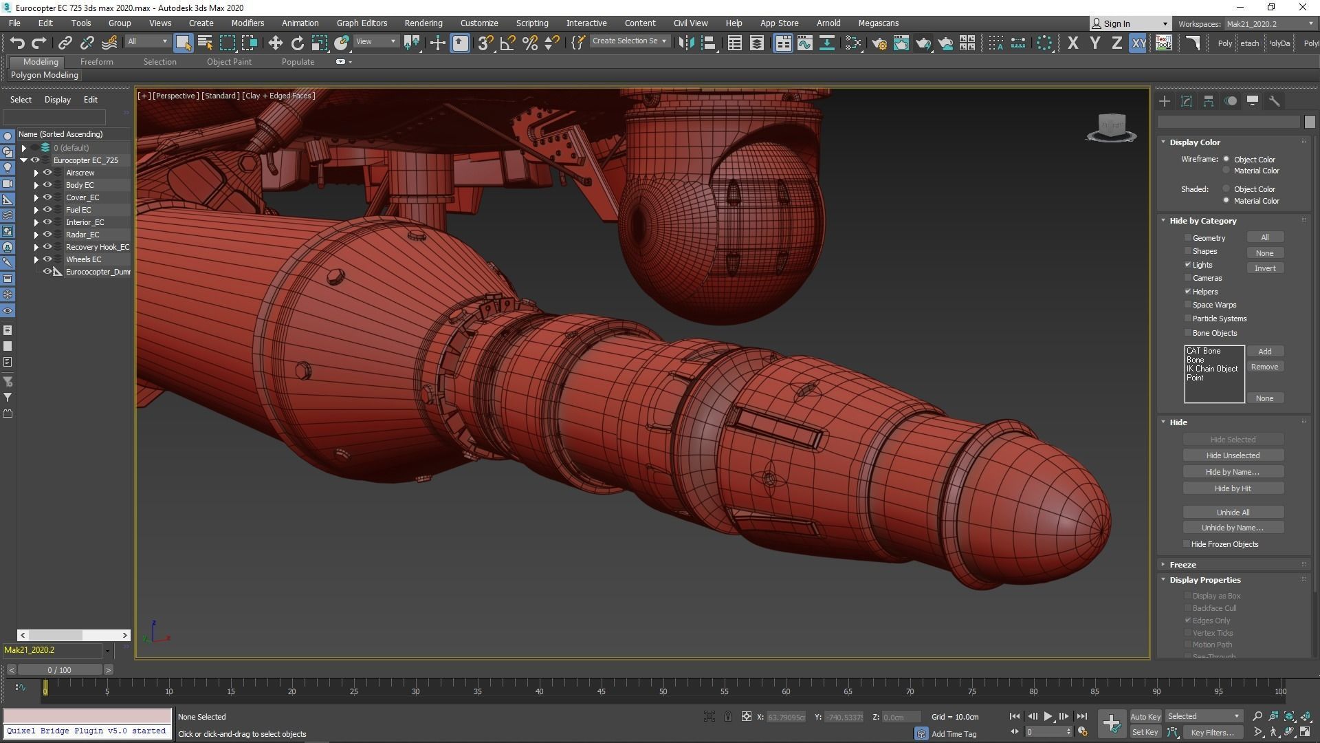 Eurocopter EC 725 High Detail 3ds max Vray 3D model_103