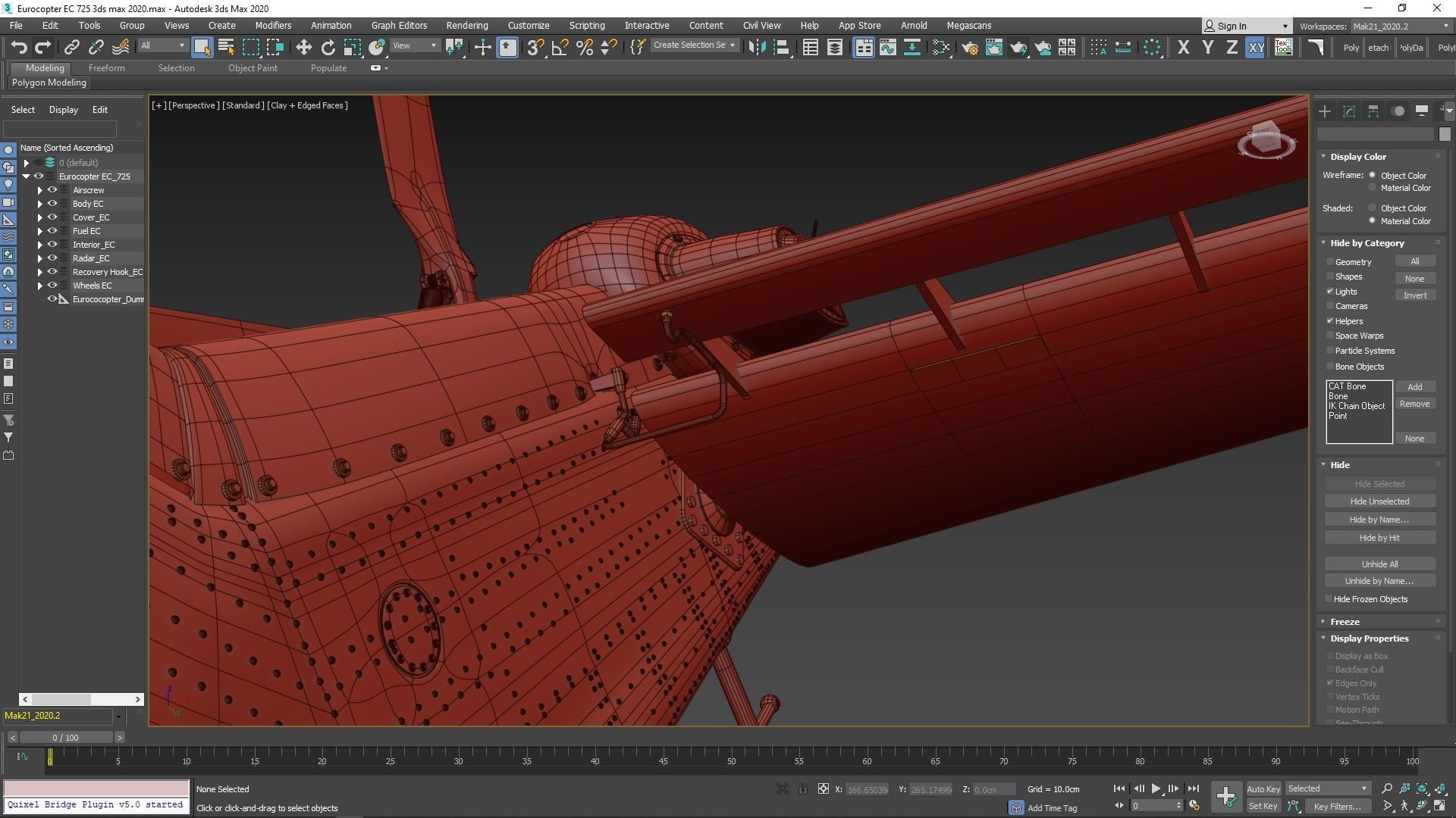 Eurocopter EC 725 High Detail 3ds max Vray 3D model_115