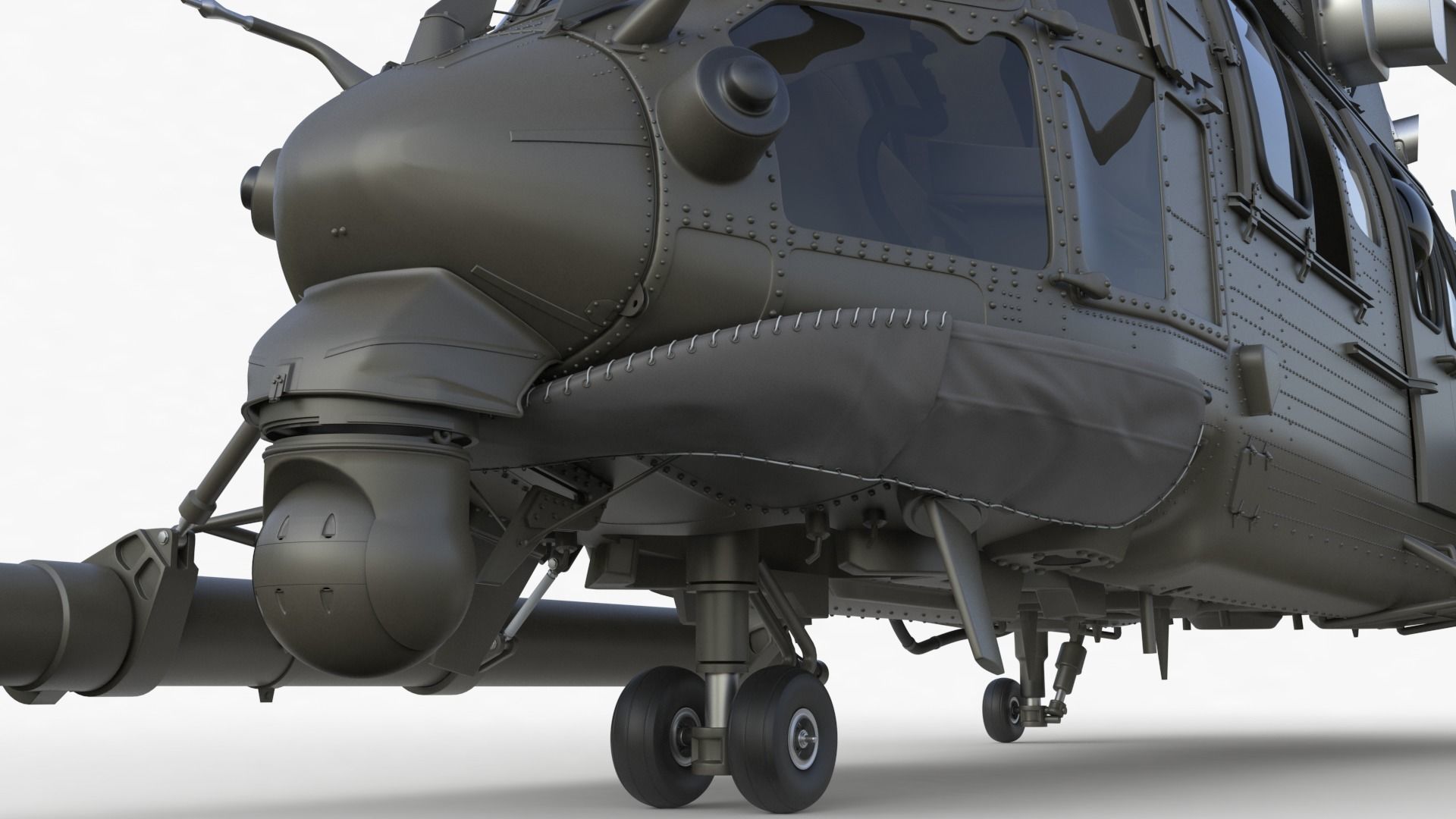 Eurocopter EC 725 High Detail 3ds max Vray 3D model_49