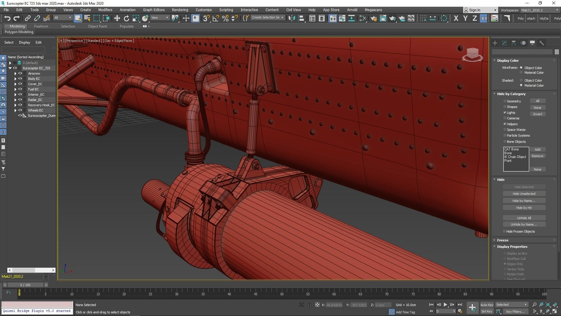 Eurocopter EC 725 High Detail 3ds max Vray 3D model_105