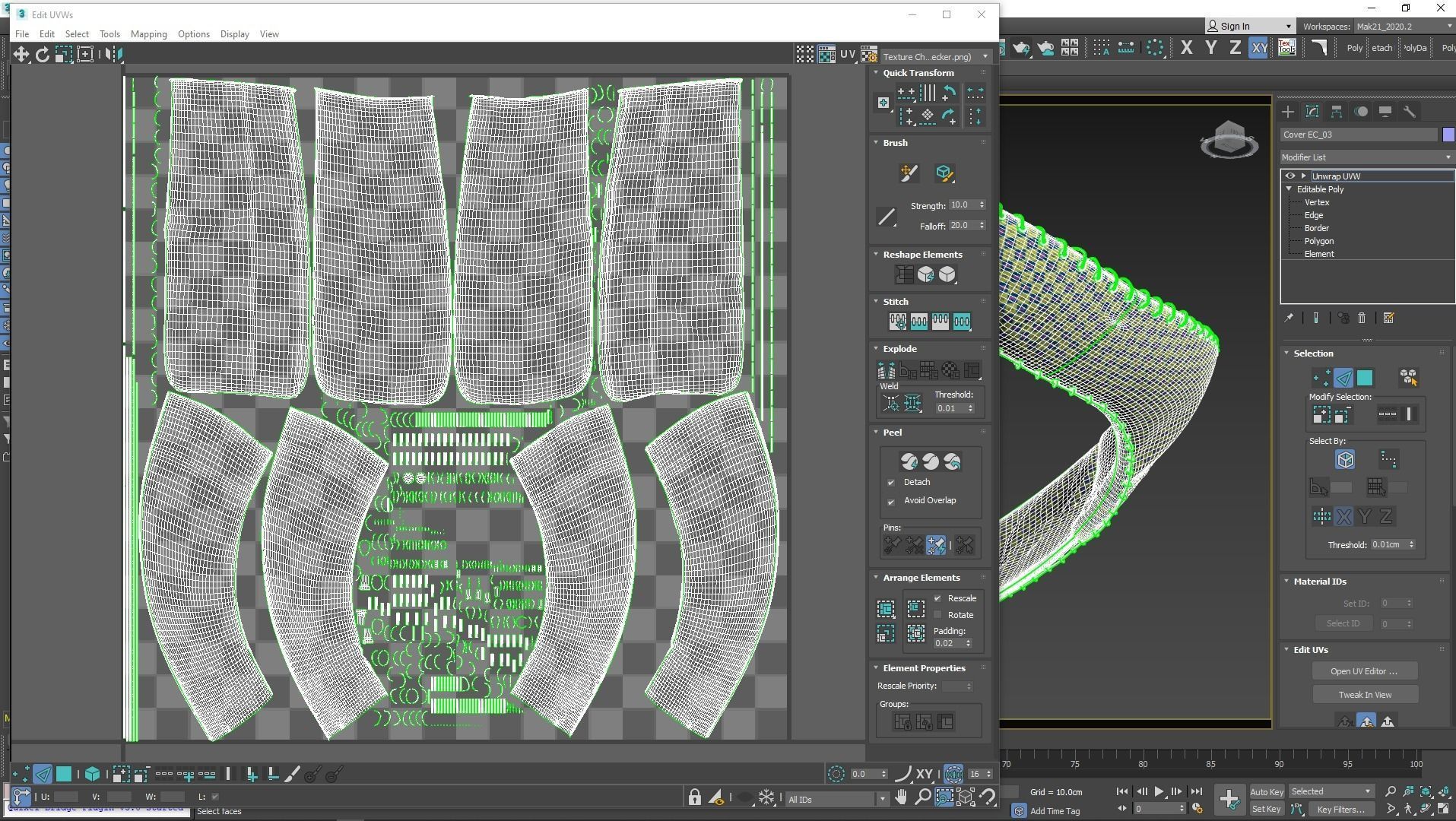 Eurocopter EC 725 High Detail 3ds max Vray 3D model_86