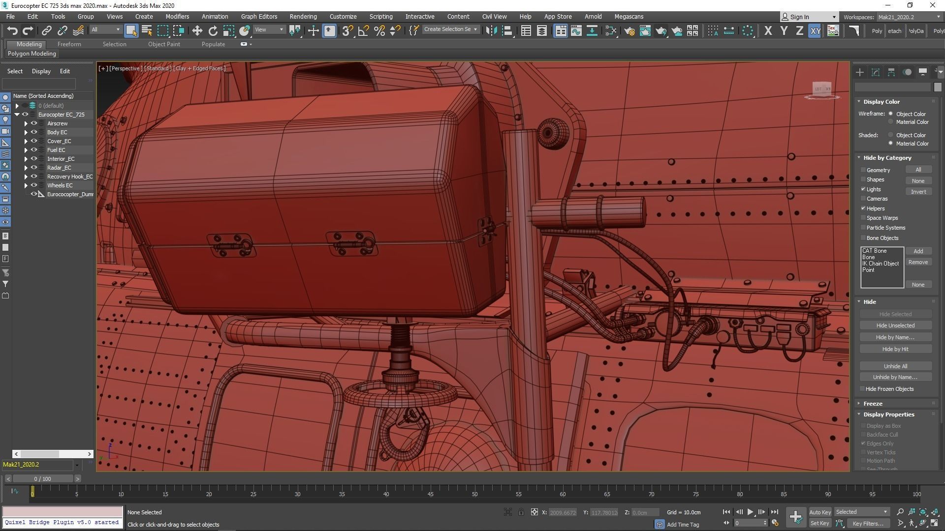 Eurocopter EC 725 High Detail 3ds max Vray 3D model_108