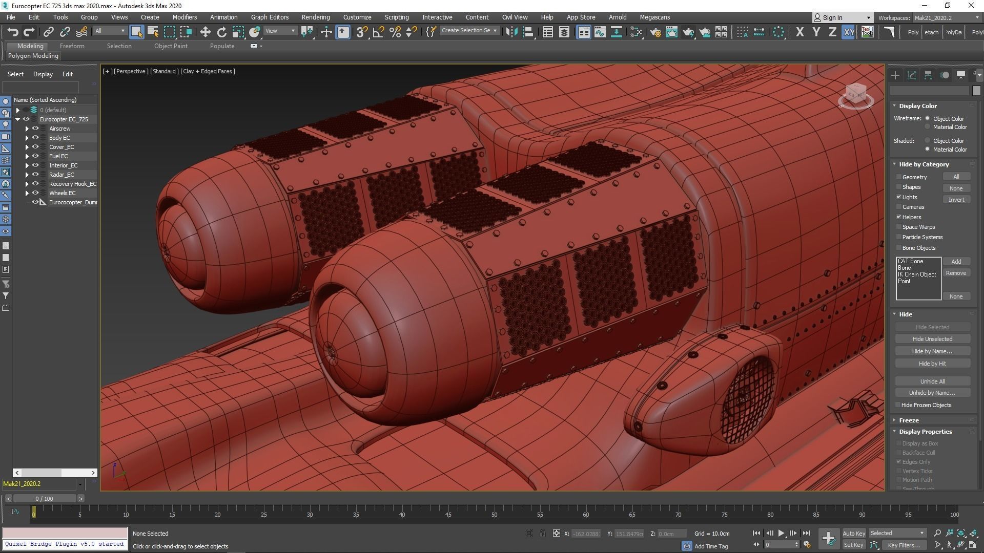 Eurocopter EC 725 High Detail 3ds max Vray 3D model_128