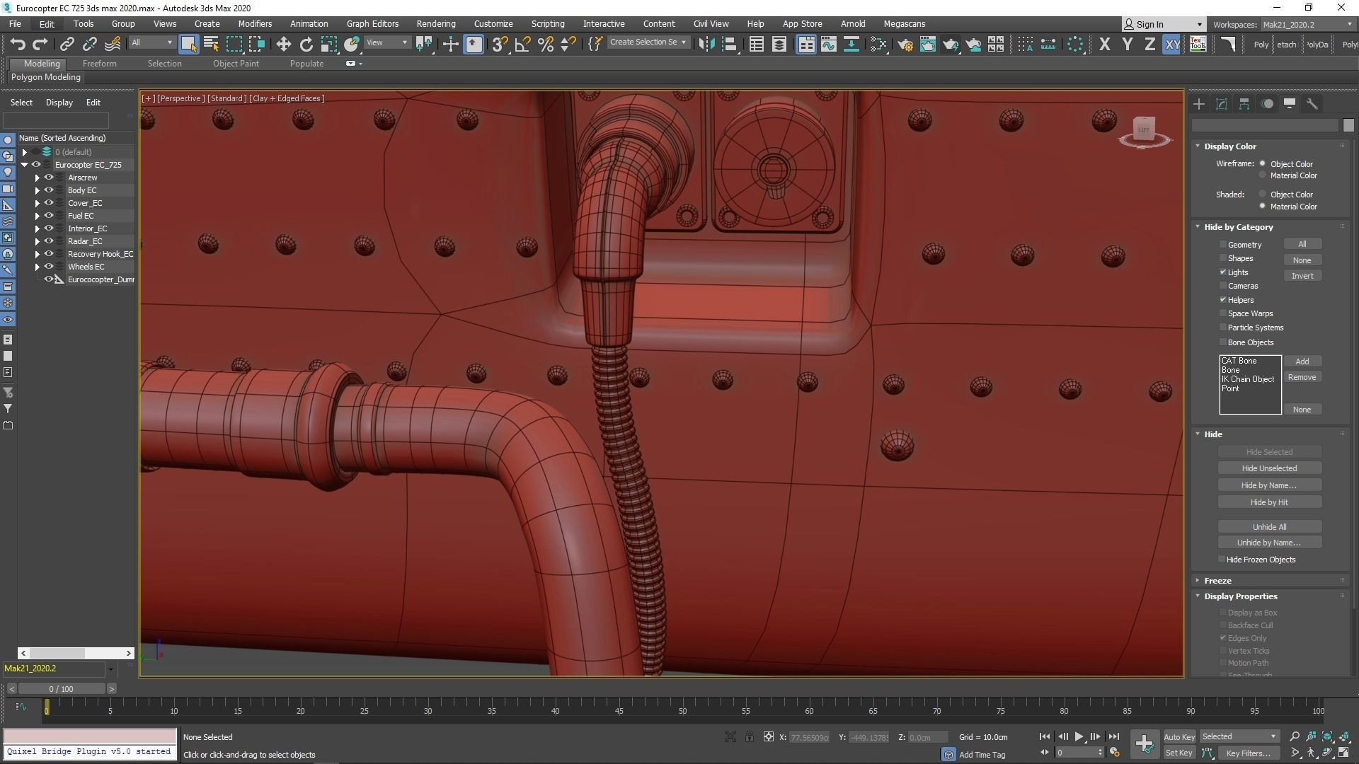 Eurocopter EC 725 High Detail 3ds max Vray 3D model_106