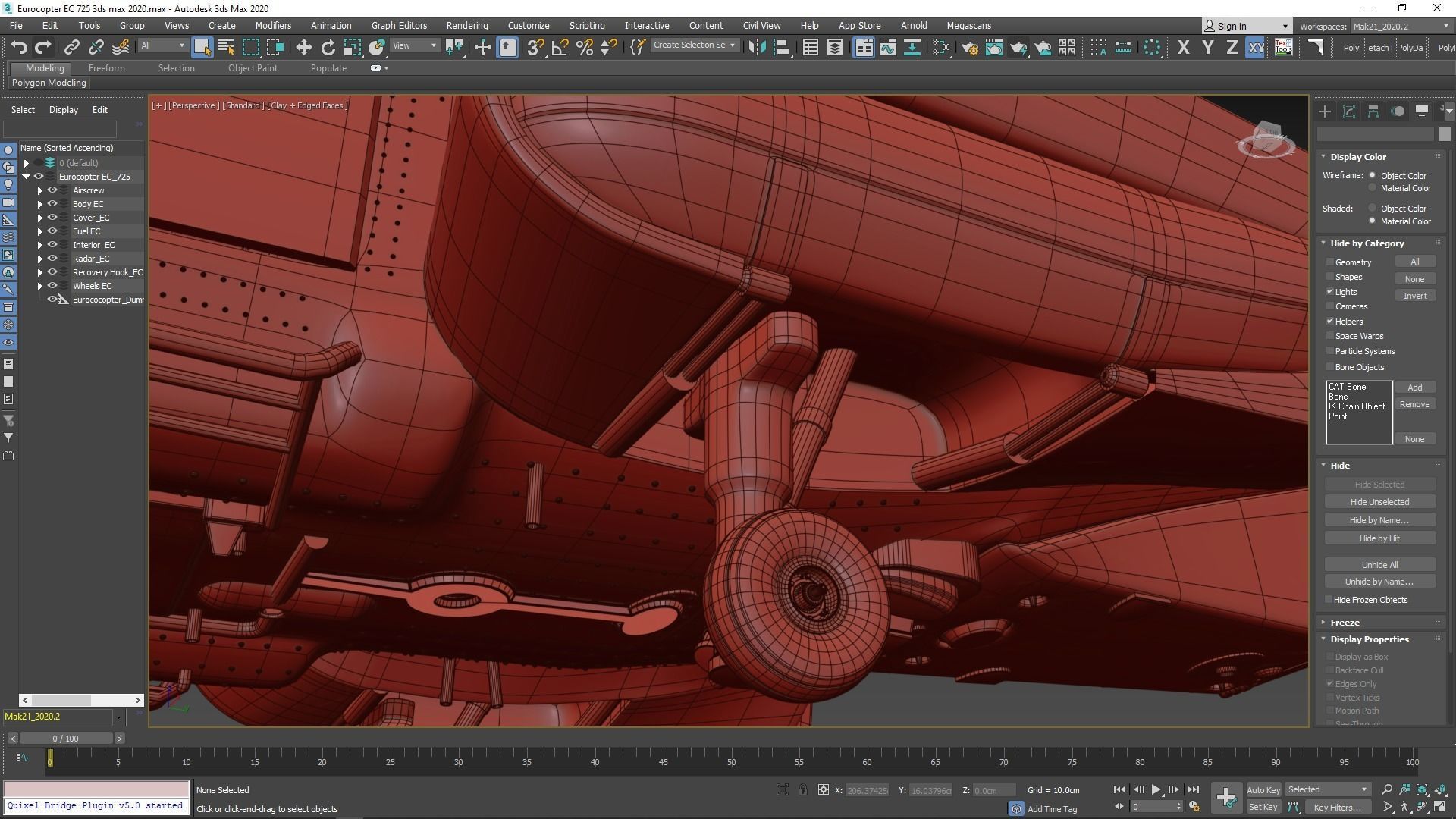 Eurocopter EC 725 High Detail 3ds max Vray 3D model_124