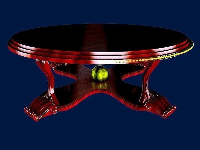 coffee table 3D model
